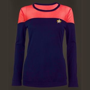 Star Trek Black Long Sleeve Shirt